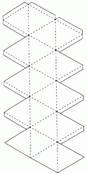 planifica icosaedro