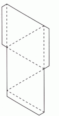 planifica tetraedro